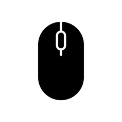 Mysz komputerowa  - ikona  wektorowa - obrazy, fototapety, plakaty