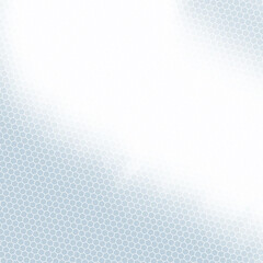 Abstract Modern Background with Retro Hexagon Halftone and Blue Gradient Color