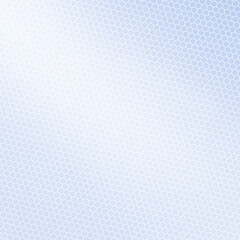 Abstract Modern Background with Retro Hexagon Halftone and Blue Gradient Color