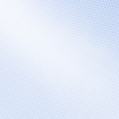 Abstract Modern Background with Retro Hexagon Halftone and Blue Gradient Color