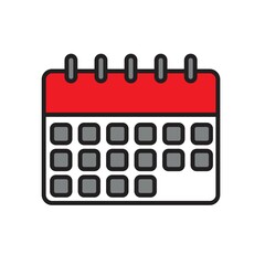 calender table icon vector design