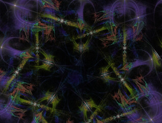 Imaginatory fractal abstract background Image