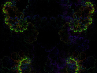 Imaginatory fractal abstract background Image