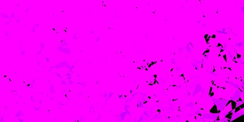 Light pink vector texture with random triangles.