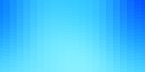 Fototapeta premium Light BLUE vector background with rectangles.