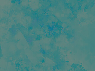 幻想的な水色の水彩テクスチャ背景

