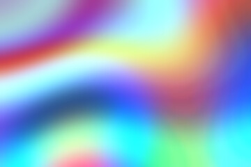 Obraz premium Colorful Gradient Blurred Background Illustration 