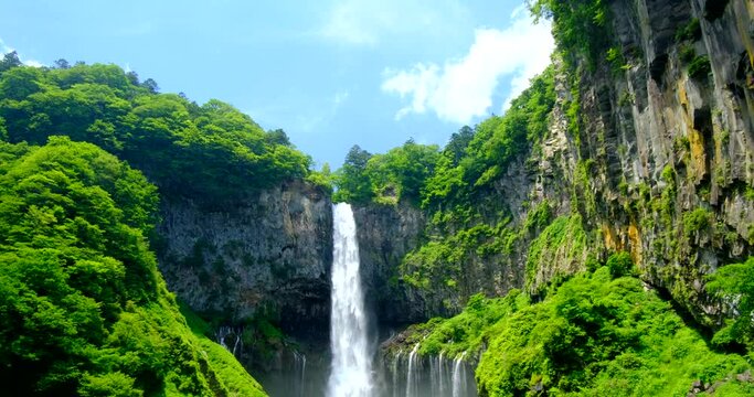 日光　華厳の滝　観瀑台からの眺め　栃木県