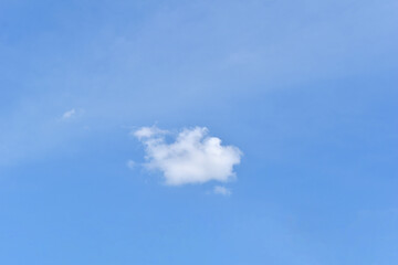 Blue sky with clouds for background