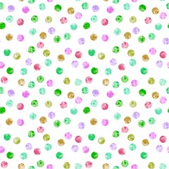 Abstract seamless dots pattern for fabrics and textiles and packaging and kids and fashion print and wrapping paper