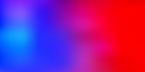 Light blue, yellow vector gradient blur template.