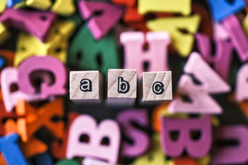 ABC アルファベット背景