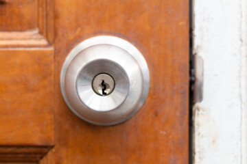 door knob home closeup house room