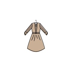 dress icon vector illustration design