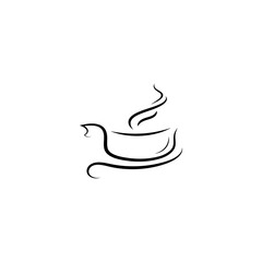 Obraz na płótnie Canvas vector cup of coffee icon design illustration