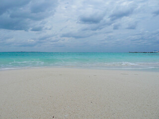 Fototapeta premium Cancun, Mexico. Riviera Maya region in Quintana roo on Yucatan Peninsula. Molhe in Cancun