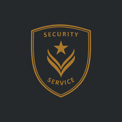 security unit logo or personal and company guards

