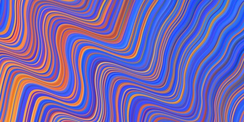 Light Blue, Yellow vector background with lines.