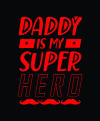 Obraz premium Father's day typography t shirt design || Dad t shirt 