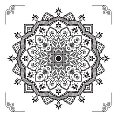 Creative, Modern, Abstract and Professional Luxury Ornamental Mandala Background Design or Pattern Design Vector