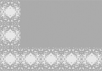 gray background with lace