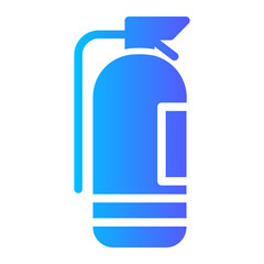 Fire Extinguisher gradient icon