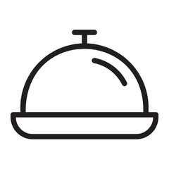 Meal line icon