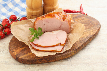 Tasty pork carbobade for breakfast