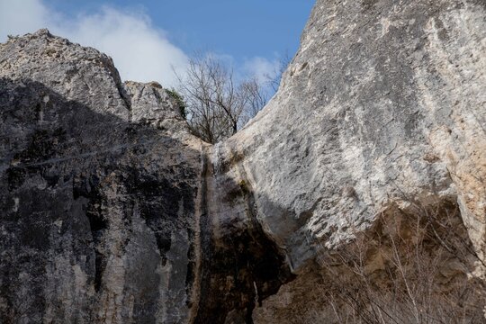 rock in the mountains
