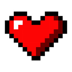 pixel heart pixel art