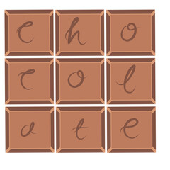 Chocolate day vector