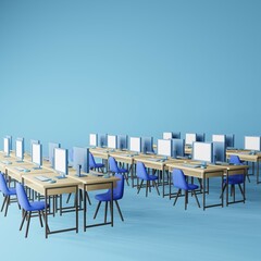 3D　ビジネス　オフィス　PC