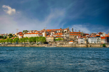 Obraz na płótnie Canvas The beautiful city of Porto, Portugal