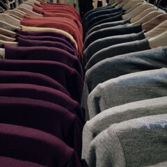 Short Sleeves On Display Stand