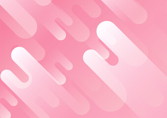 Minimal geometric pink background abstract design. Vector illustration abstract graphic design banner pattern background template.