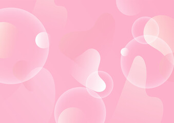 Minimal geometric pink background abstract design. Vector illustration abstract graphic design banner pattern background template.