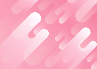 Minimal geometric pink background abstract design. Vector illustration abstract graphic design banner pattern background template.