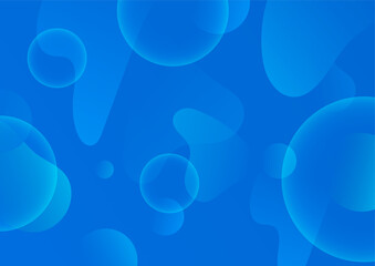 Minimal geometric blue background abstract design. Vector illustration abstract graphic design banner pattern background template.