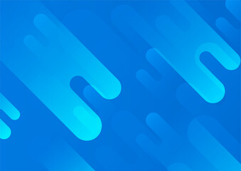 Minimal geometric blue background abstract design. Vector illustration abstract graphic design banner pattern background template.