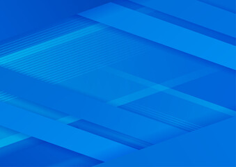 Minimal geometric blue background abstract design. Vector illustration abstract graphic design banner pattern background template.