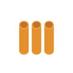 Penne noodle vector. Penne noodle. Macaroni.
