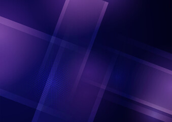 Obraz premium Minimal geometric purple background abstract design. Vector illustration abstract graphic design banner pattern background template.