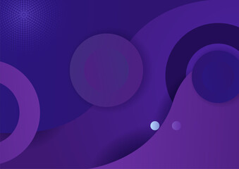 Minimal geometric purple background abstract design. Vector illustration abstract graphic design banner pattern background template.