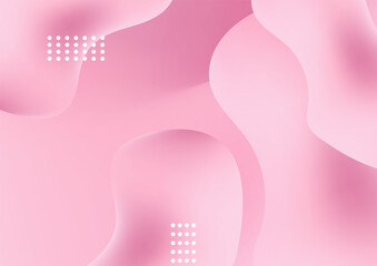 Minimal geometric pink background abstract design. Vector illustration abstract graphic design banner pattern background template.