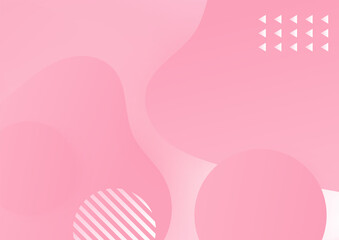 Minimal geometric pink background abstract design. Vector illustration abstract graphic design banner pattern background template.