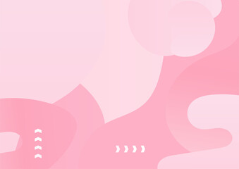Minimal geometric pink background abstract design. Vector illustration abstract graphic design banner pattern background template.