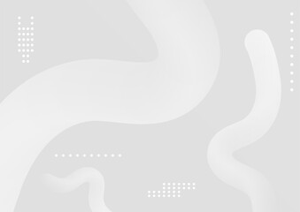 Minimal geometric white light background abstract design. Vector illustration abstract graphic design banner pattern background template.