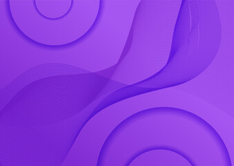 Minimal geometric purple background abstract design. Vector illustration abstract graphic design banner pattern background template.