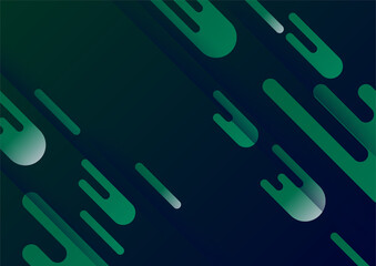 Minimal geometric dark green background abstract design. Vector illustration abstract graphic design banner pattern background template.
