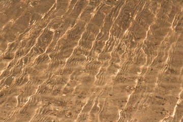 rocky bottom. background. beautiful bottom, clean and clear water